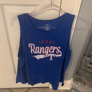 Genuine Merchandise Blue Texas Rangers Tee